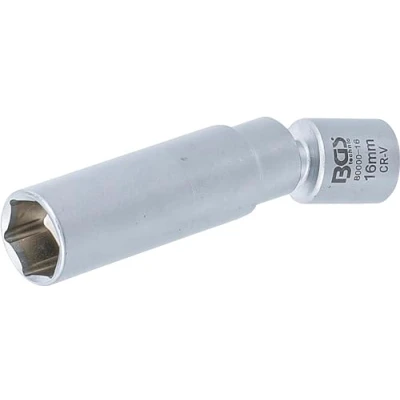 Afbeelding van BGS 80000 16 Cardan dopsleutelbit voor ontstekings en voorverwarmingsbougies 10 mm (3/8&quot;)