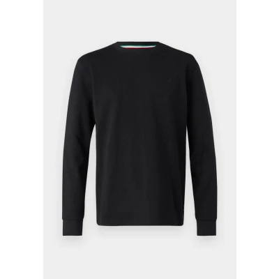 Afbeelding van Replay Heren shirt met lange mouwen, ronde hals, zwart (black), M, 098 Black
