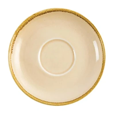 Afbeelding van Olympia Kiln cappuccinoschotels zandsteen 16cm (6 stuks)