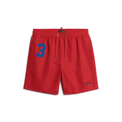 Afbeelding van Superdry Zwemshorts, Heren, Maat: Large, Rouge red