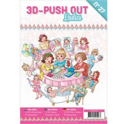 Afbeelding van 3D Push Out book 27 Ladies