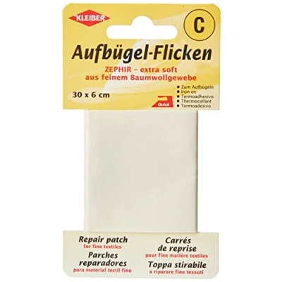 Afbeelding van 31016 Reparatiedoek opstrijkbaar creme