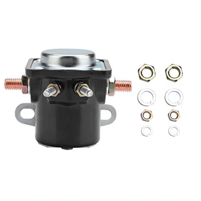 Afbeelding van Startmagneet relais, DC 12V 4 terminal auto vrachtwagen reit heavy duty starter magneetschakelaar