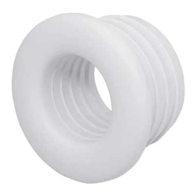 Afbeelding van SKIR&#039;CO Witte rubberen huls van 40 x 25 mm voor afvoerbuis, buisconnector, pijpadapter, reductiemiddel