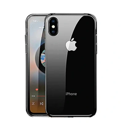 Afbeelding van NEW&#039;C Hoesje voor iPhone XS Max, siliconen TPU transparant HD Crystal Clear