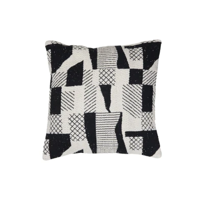 Afbeelding van Light &amp; Living Kussen CESENA 45x45cm Zwart