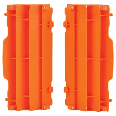 Afbeelding van Polisport Radiateur Lamellen KTM SX SXF Alle modellen 2007 2015 Husqvarna 2014 2016 Oranje