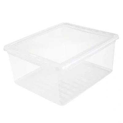 Afbeelding van Clearbox Met Deksel 39x33x18 18 L Bea Transparant Keeeper 10577