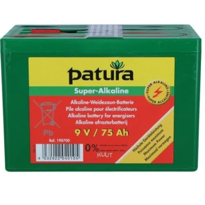 Afbeelding van Batterij 9 volt super alkaline 75 ah