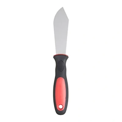 Afbeelding van Fit For The Job Soft Grip DIY Clipt plamuurmes voor mengen en aanbrengen afstrijken van vul afdichtmiddel plamuur op raamkozijnen gaten in hout
