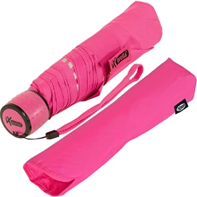 Afbeelding van mini kinderparaplu Safety Reflex extra licht Kids Reflex, roze