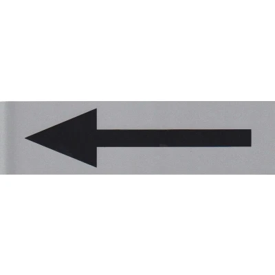 Afbeelding van Infobord pictogram pijl 165x44mm