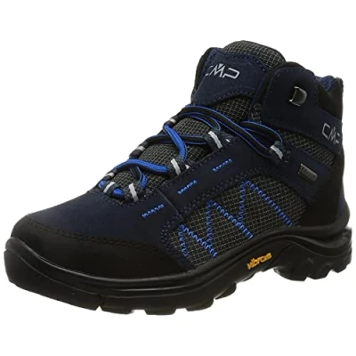 Afbeelding van CMP Kids Thiamat Mid 2.0 Trekkingschoenen WP, uniseks schoenen voor kinderen en jongens, Zwart Blauw, 38 EU