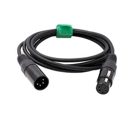 Afbeelding van HangTon Mic Recorder Mixer Hoofdtelefoon Versterker Evenwichtige Audio Kabel 4 Pin XLR Mannelijk naar Vrouwelijk (2 Meter)