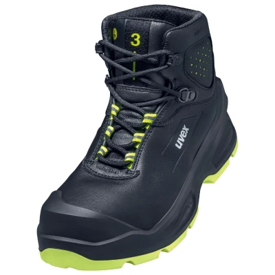 Afbeelding van Uvex Safety, Werkschoenen, 2 Laarzen S3 zwart, oranje breedte 11 (S3, 40)