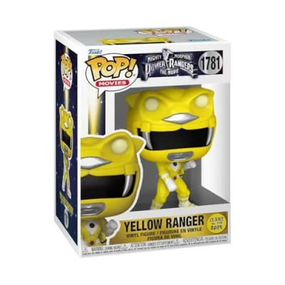 Afbeelding van Funko Pop! Movies: Mighty Morphin Power Rangers Movie Yellow Ranger vinylfiguur om te verzamelen cadeau idee officiële merchandising speelgoed voor kinderen en volwassenen filmfans