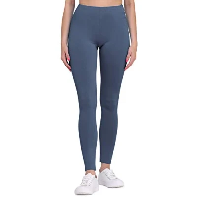 Afbeelding van Bellivalini Legging, Dames, Maat: Small, Blue denim
