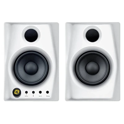 Afbeelding van Monkey Banana Gibbon Air Bluetooth monitor wit (set van 2)