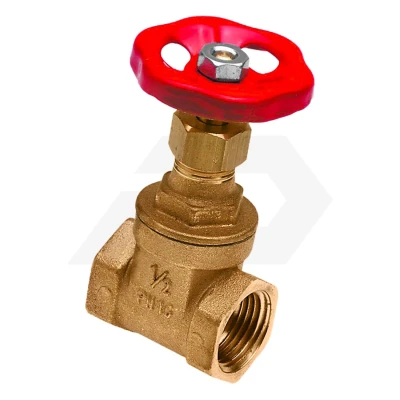 Afbeelding van Bonfix Schuifafsluiter rood handwiel bediening 1&quot;x1&quot;