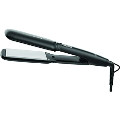 Afbeelding van ROWENTA Express Style XL stijltang 180 en 210C, glad krullend, extra brede platen, toermalijn keramische coating, snel opwarmen SF1920F0