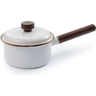 Afbeelding van Barebones Steelpan 1,5 Liter Egg Shell Wit Keukengerei