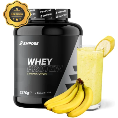 Afbeelding van Empose Nutrition Whey Protein Eiwit Poeder Banaan 2270 gram