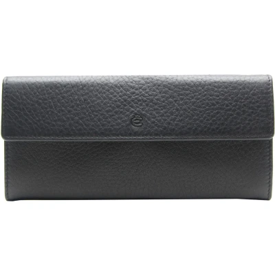 Afbeelding van Esquire Leren Portemonnee Deer Ladies Purse Black Zwart