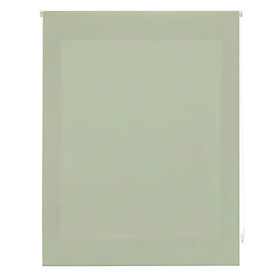 Afbeelding van INTERBLIND premium rolgordijn, lichtdoorlatend, glad, 80 x 175 cm (breedte hoogte), stofmaat 77 170 cm, pastelgroen rolgordijn