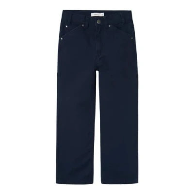 Afbeelding van Name it broek jongens donkerblauw NKMryan maat 134