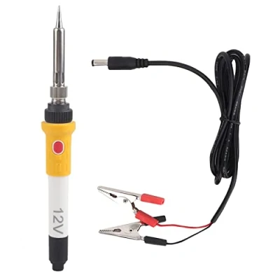 Afbeelding van Elektrische Soldeerbout DC 12 V 60 W Draagbare Auto Krokodil Clip Aangedreven