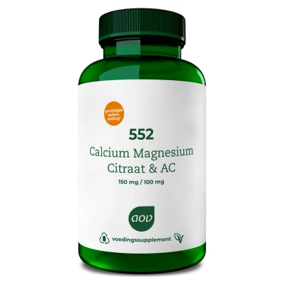 Afbeelding van Aov 552 Calcium &amp; Magnesium Citraat Ac 60tb