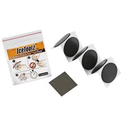 Afbeelding van Zelfklevende bandenplakkers IceToolz 6 stuks