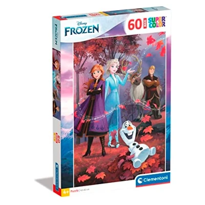Afbeelding van Clementoni Puzzel 60 Stukjes Maxi Frozen, Kinderpuzzels, 4 6 jaar, 26474