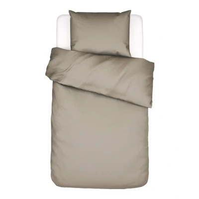 Afbeelding van ESSENZA Minte Dekbedovertrek Taupe Tweepersoons 200x200/220 cm