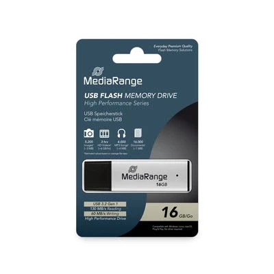 Afbeelding van MediaRange USB 3.0 high performance flash drive, 16GB