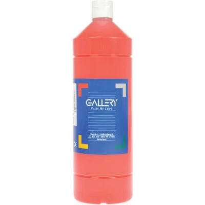 Afbeelding van Gallery Plakkaatverf, Flacon Van 1 L, Lichtrood Plakkaatverf