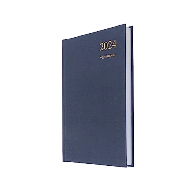 Afbeelding van Collins Essential A5 dagboek 2024 dagelijkse planner met afspraken milieuvriendelijk gerecycled papier en volledig recyclebaar pagina per dag Business Academische persoonlijke