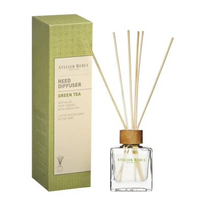 Afbeelding van Groene Thee Geurstokjes Atelier Rebul (120ml) Frisse Kamergeur Heerlijke Interieurparfum