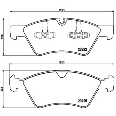 Afbeelding van Brembo Remblokset P 50 063
