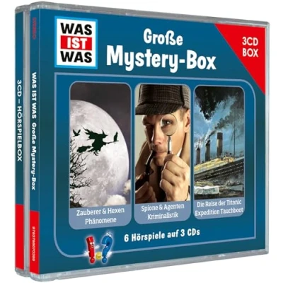 Afbeelding van WAS IST 3 CD Hörspielbox. Große Mystery Box