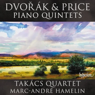 Afbeelding van Marc Andre Hamelin &amp; Takács Quartet Dvorák Price: Piano Quintets (CD)