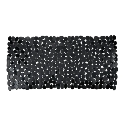 Afbeelding van Wenko Paradise anti slip badmat 71x36cm zwart mat
