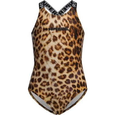 Afbeelding van SuperRebel Venice badpak R501 5001 AO Leopard Maat 128