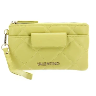 Afbeelding van VALENTINO Utensil zak Ocarina Wallet Lime Geel