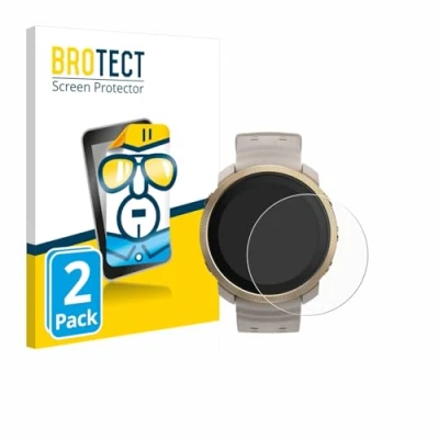 Afbeelding van BROTECT Screenprotector voor Polar Vantage M3 Folie Beschermfolie transparant (2 Stuks)