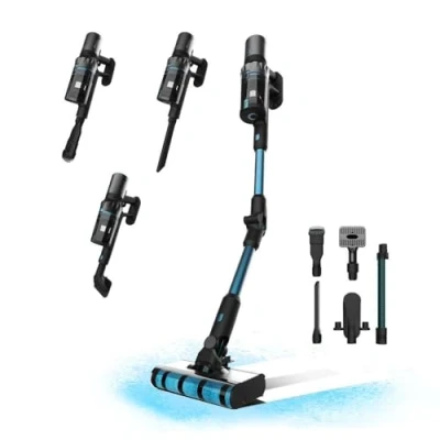 Afbeelding van Cecotec Snoerloze Steelstofzuiger Conga Rockstar 3500 Storm ErgoTwice Animal. 3 in 1, Parallell Cyclone, 510W, 30 kPa, 150aW, Max autonomie 70 min, Flex Buis, Jalisco borstel, Accessoire voor Dieren