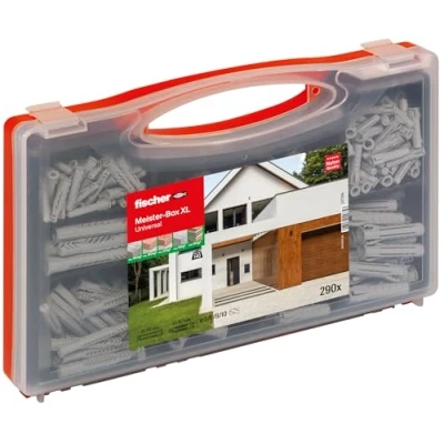 Afbeelding van Fischer 577159 Meister Box XL Assortimentsdoos pluggen 290 stuk(s)