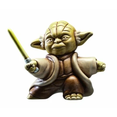 Afbeelding van Star Wars Joy Toy 651377 keramische figuur &quot;May The Force Be with You&quot; in luxe lederen doos