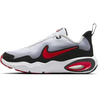 Afbeelding van Nike Sportswear AIR MAX NOVA Unisex Sneakers laag voor kinderen, Maat: 39, White/univ red/black Textiel/ synthetisch