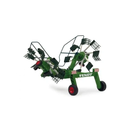 Afbeelding van 1:16 Jamara 412589 RC Hooi Hark Trailer Groen voor Tractor Model Kant en Klaar